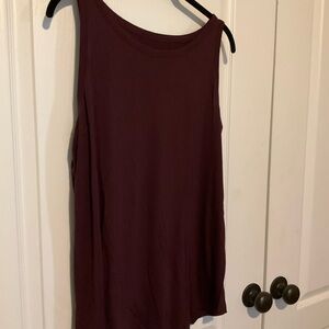 Maurices Burgundy Tank Top